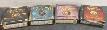 (4) Baldur’s Gate PC Computer Games