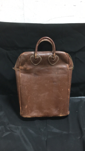 Vintage 1960&rsquo;s L.L. Bean Leather Boat N&rsquo; Tote Bag