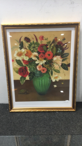Signed Art - By Janet Hill - Huss and Chickens