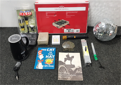 Lots of Cool Stuff including - The Cat in the Hat - Disco Ball - and more