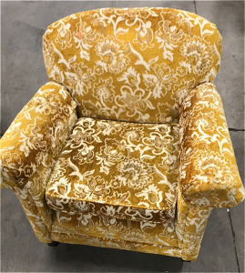 Floral Pattern Rocking Chair