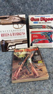 (2) Gun Digest (1) Encyclopedia Of Rifles & Hand Guns