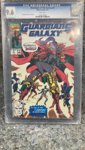 Graded 1990 Guardians Of The Galaxy Comic Book