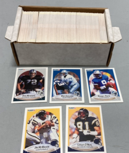 (390+) Fleer Collectible Football Cards 1990’s Complete Set