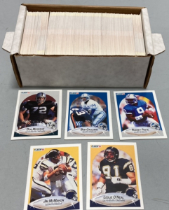 (390+) Fleer Collectible Football Cards 1990’s Complete Set