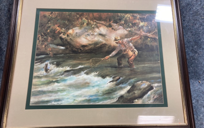 Fisherman Framed Print