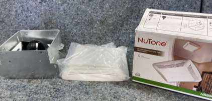 NUTONE 80 CFM VENTILATION FAN WITH LIGHT