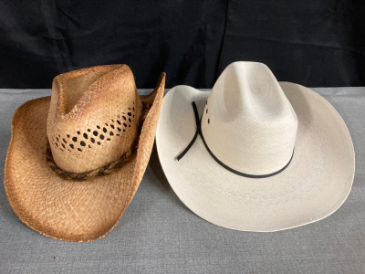 (2) Cowboy Hats
