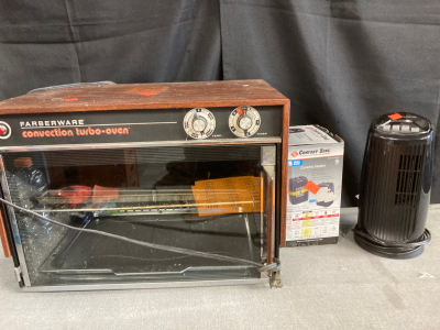 Farberware Convection Oven, (2) Personal Space Heaters