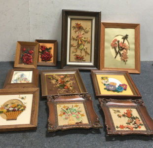 (10) Framed Art Pieces