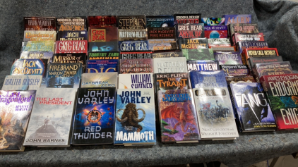 (63) Si-Fi Hard Back Books