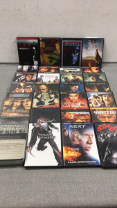 (27) Action Movie DVDs
