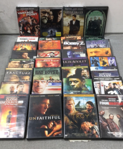 (32) Action/Drama Movie DVDs