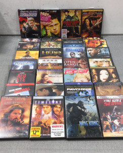 (32) Action/Drama Movies DVDs