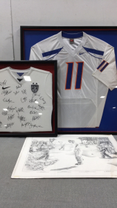 #11 Boise State Signed Jersey, Signed Soccer Jersey, Golf Print