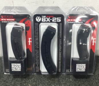 (3) Ruger Ammo Clips for any Ruger.22