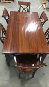 Solid Oak Dinning Table