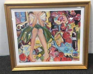 Signed Painting - Beautiful Disaster by E.Hawkins
