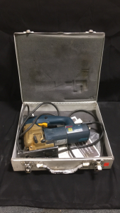 Bosch 50TH Anniversary Electric Jigsaw With Metal Carry Case and Original Paperwork