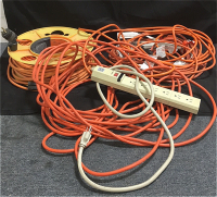 (3) 25’ Extension Cords (1) 50’ Extension Cord On Extension Cord Reel (1) Surgebuster Surge Protector