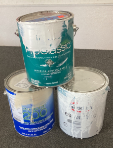 (3) Cans of Paint