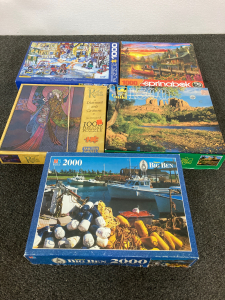 Assortment Of Puzzles