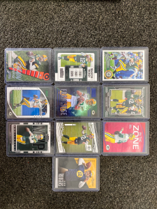 (10) Collectible Aaron Rodgers Sports Cards