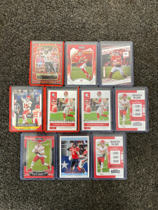 (10) Collectible Patrick Mahomes Sports Cards