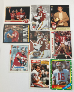 Joe Montana Football Cards