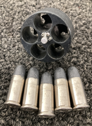 (5) Round Speed Loader (5) Rounds 38 S&W Ammo