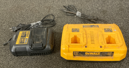 2 DeWalt Chargers