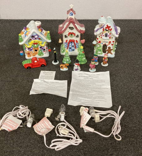 Ceramic Holiday Village