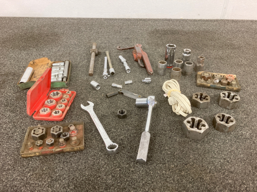 Assorted Tools, Sockets, And More