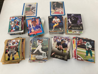 Bag of sports cards