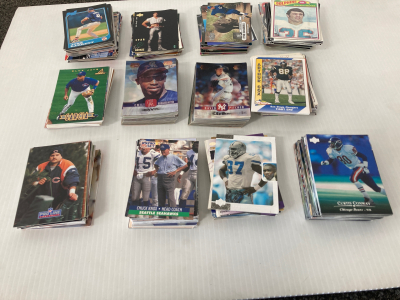 Bag of sports cards