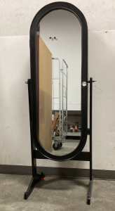 Cheval Mirror With Jewery Box.