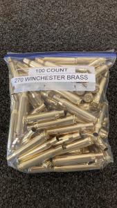 Bag Of 270 Winchester Brass Casings