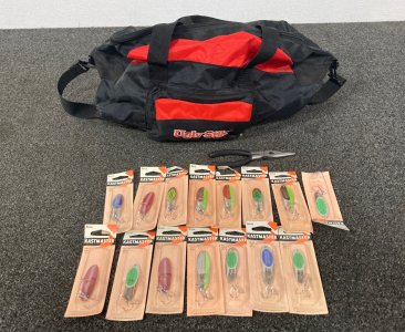 Tackle Bag W/ Fishing Lures