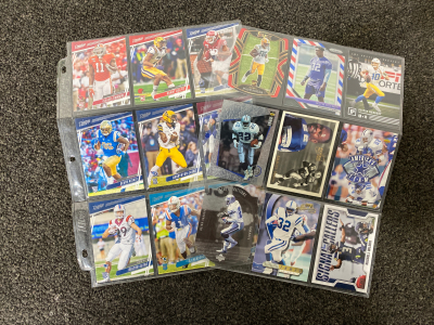 (18) Collectors Football Cards