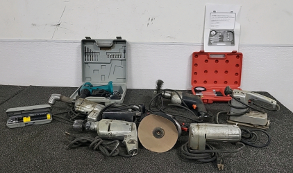 Assorted Power Tools, Pressure Guage