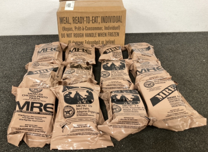 Case Of MRE’s (12) Count