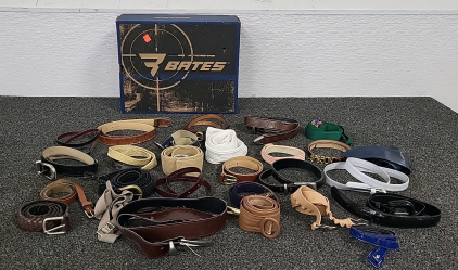 Box of (27) Assorted Girls Belts