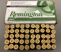 (50) Rounds Remington UMC 38 Special Ammo