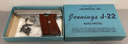 Jennings J-22 .22LR Semi Auto Pistol — 544277