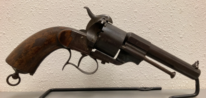 Le Faucheux Brevete 1854 .45 Cal Revolver — 29437