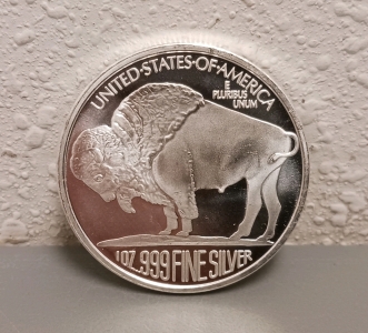 1 Ounce Round .999 Fine Silver - Verified Authentic