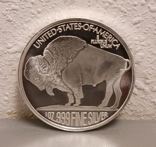 1 Ounce Round .999 Fine Silver - Verified Authentic