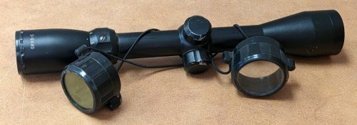 3-9x40 Rifle Scope w/Caps