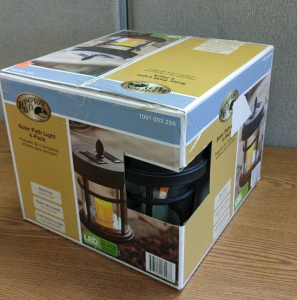 New Hampton Bay Solar Path Light 4-Pack