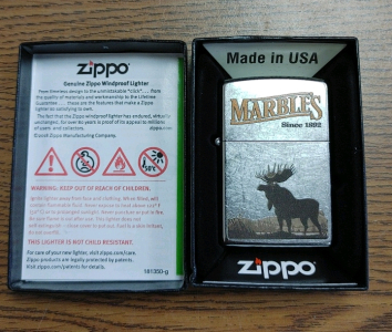 New Marbles Moose Zippy Lighter